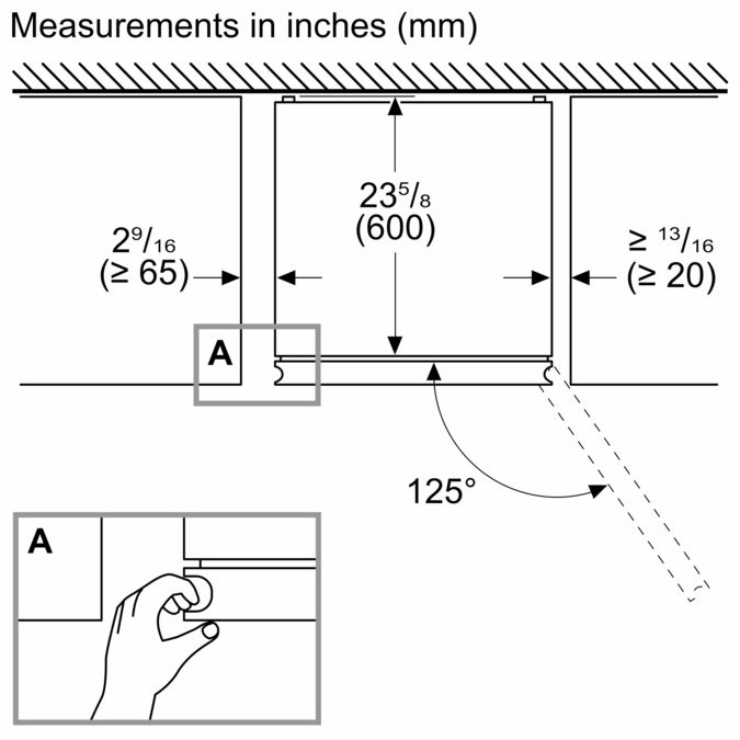 B24CB80ESS Freestanding Bottom Freezer Refrigerator Bosch CA